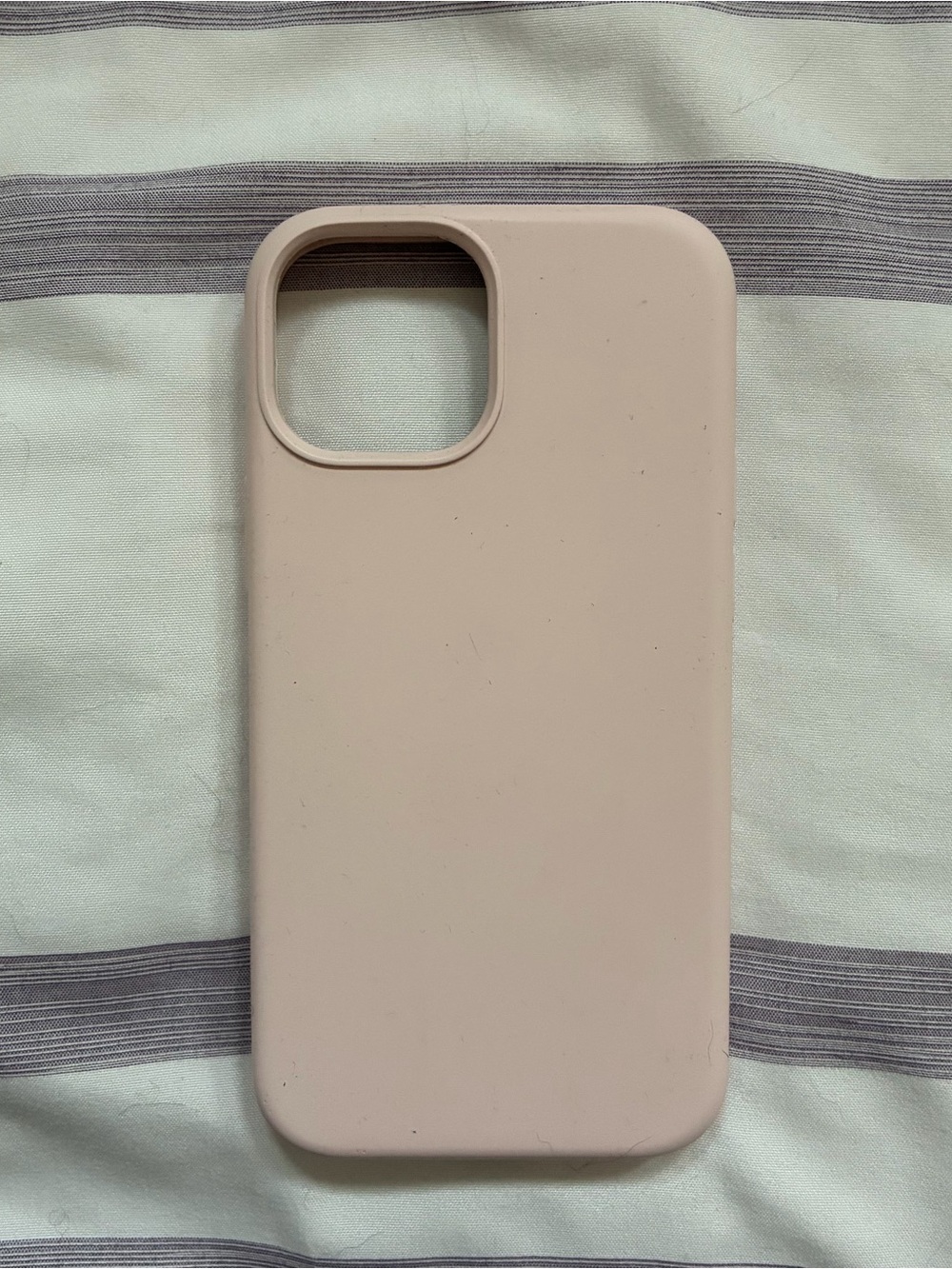 iPhone 13 mini Chalk Pink Silicone Phone Case